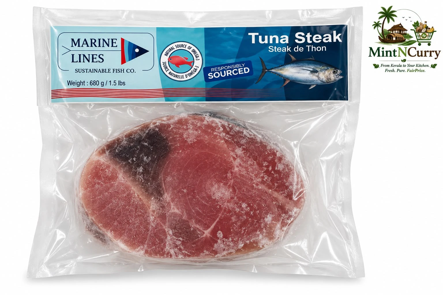 Marine Lines Tuna Steak / Choora 680g