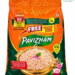 Pavizham Long Grain Rice Matta 10 KG-  FREE PUTTU PODI